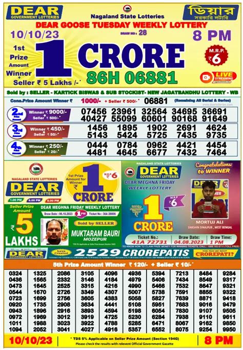 lottery sambad.29.10.23|Lottery Sambad 29.10.2023 Today Result 1 PM, 6 PM, 8 PM.